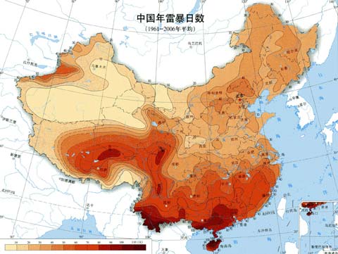 富沃德电力雷暴日